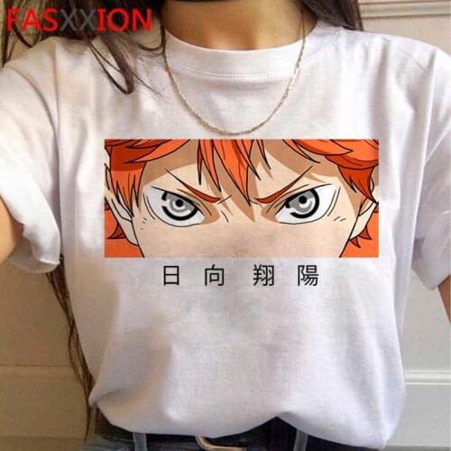 Oya Oya Oya Haikyuu tshirt men couple harajuku kawaii print casual plus size clothes graphic tees women plus size