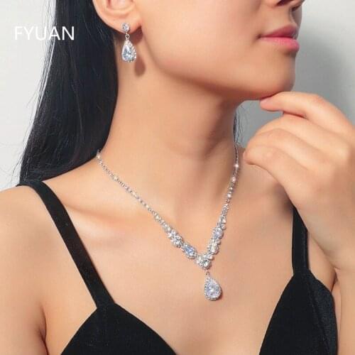 Наборы ювелирных украшений FYUAN China At AliExpress