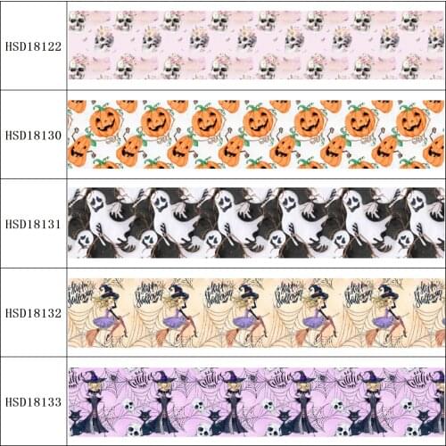 HSDRibbon free shipping 3" 75mm heat transfer printed hsd-design series Grosgrain Ribbon 50Yards/Roll