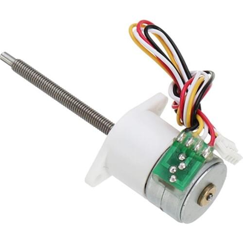 Hugwit Brand New 1pc DC 5V 30rpm Screw Motor 2 Phase 4 Wire Stepper Motor