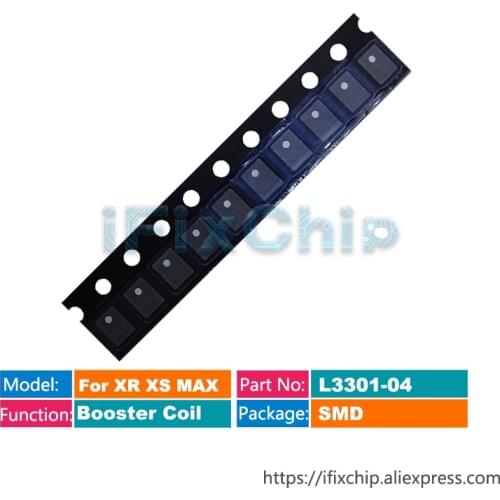 5-50pcs/lot L3301 L3302 L3303 L3304 For iPhone XR/XS/XS MAX Charger Coil Charging Booster Inductor Inductance