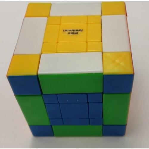 MF8 Son-Mum Cube Puzzle Black/Stickerless Cubo Magico Educational Toy Gift Idea X‘mas Birthday
