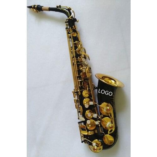 New high quality Alto saxophone model of black Alto saxophone Complete accessories Mouthpiece and case