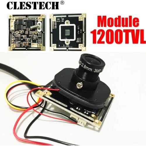 11.11 Big Sale mini Monitoring circuit board HD Color 1/4"CMOS FH8510DSP+BY3006 3.6mm 3.0mp lens ircut Include cable chip modul