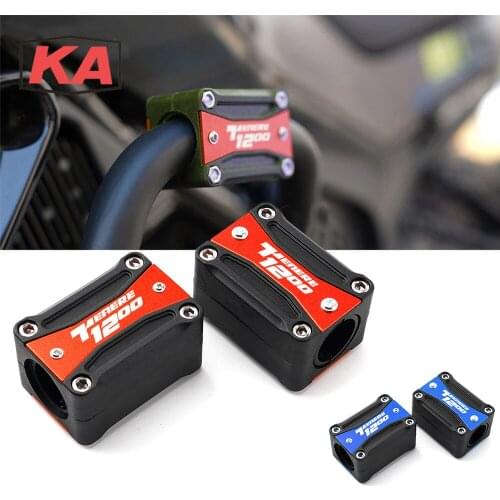 Blue Motorcycle Engine Guard Bumper Protection Decorative Block For Yamaha Tenere1200 Tenere 1200 XT1200Z 2018 2019 2020 Super
