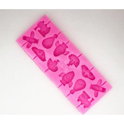 12 aircraft, car, ice sugar, Sydney Lollipop model, Sour sugar silicone mold