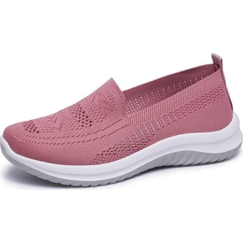 2020 Womens fashion casual shoes soft sole breathable comfortable and light for women