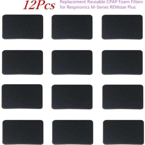 12 Pcs Replacement Reusable CPAP Foam Filters For BMC Cpap Machine Health Dropshipping 2021 Best Selling Products
