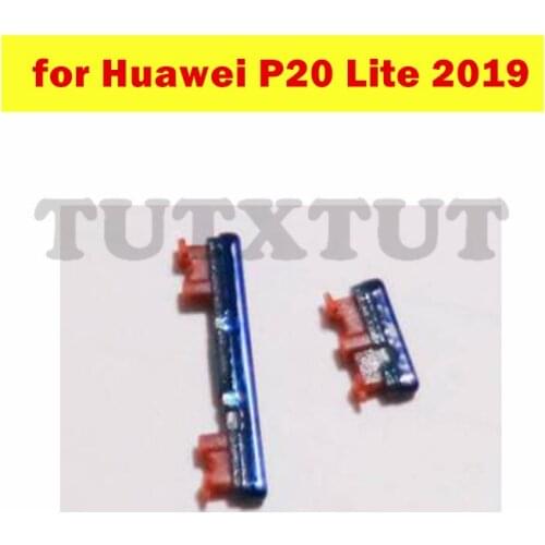 For Huawei P20 Lite 2019 Power Volume Button Side Key Button On Off Switch Key for Huawei P20 Lite2019 Repair Spare Parts