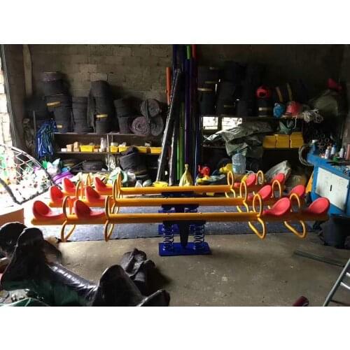 Outdoor balance seesaw children seesaw garden toy seesaw chair kids seesaw playground seat baby seesaw childrens horse Q42