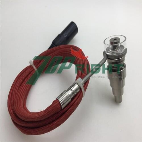 Square IDmm e nail coil heater with 5pin XLR connector for d-nail coil heater 110v 150w