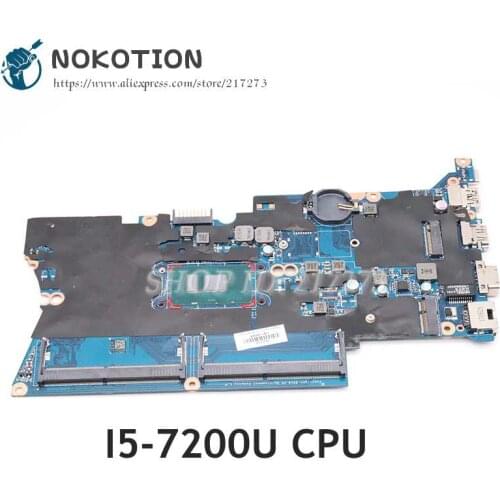NOKOTION For HP Probook 440 G4 Laptop Motherboard14 inch I5-7200U CPU DDR4 DA0X81MB6E0 905794-601 905794-001