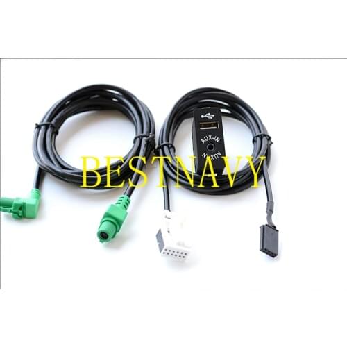 Mic Bluetooth Cable Aadaptor USB line for Professional BMWW 6512 9343207-01 E6 COMBOX BMWRCD213-22 E90 X1 car CD player