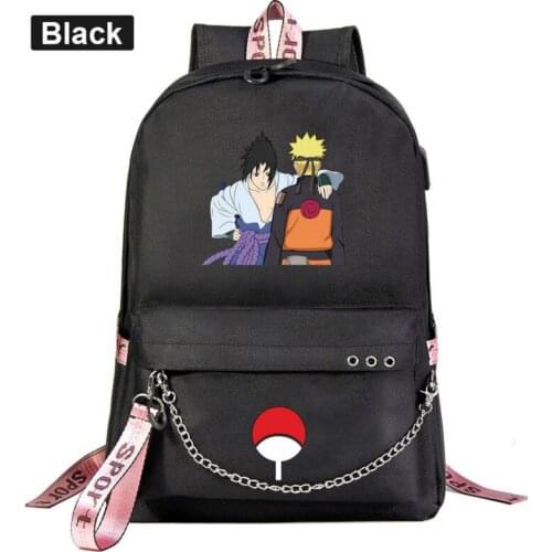 Anime Backpack Multifunction USB Charging Travel Student Backpack For Teenagers Boys Girls School Bag