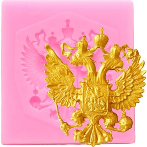 Eagle Shape Relief Border Silicone Mold Fondant Cake Decorating Tools Jewelry Resin Clay Mould Candy Chocolate Gumpaste Moulds