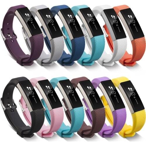 Essidi For Fitbit Alta HR Band Loop Smart Wrist Strap Replacement For Fitbit Alta Soft Silicone Watch Band