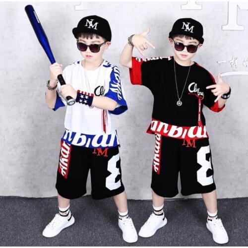 Sport Suits Teenage Summer Boys Clothing Sets Short Sleeve T Shirt & Pants Casual 3 4 5 6 7 8 9 10 12 14 Years Child Boy Clothes