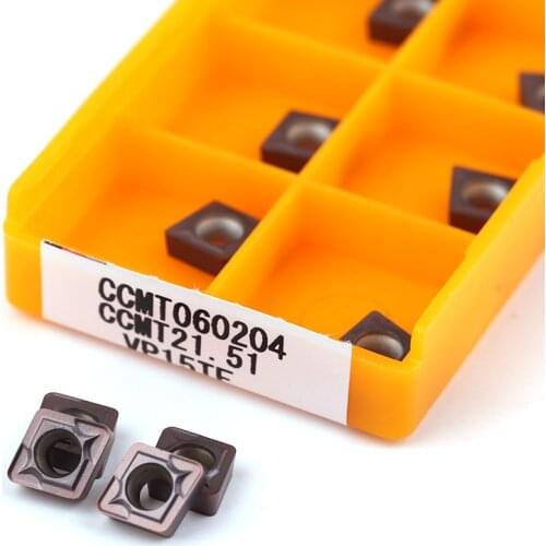 CCMT060204 UE6020 US735 VP15TF carbide insert internal turning tool CCMT060208 milling cutter CNC lathe cutting tool