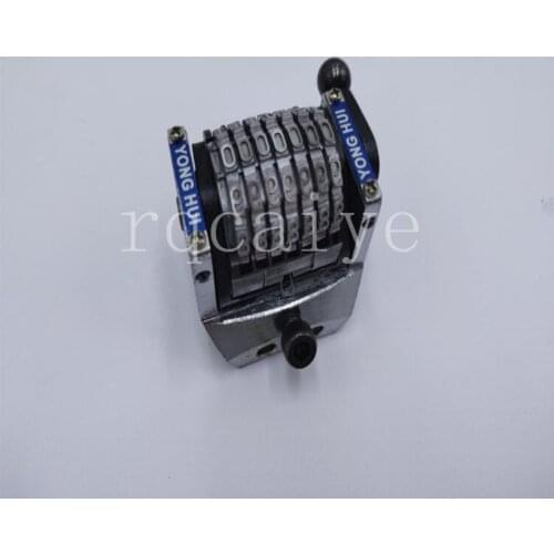 2 pcs High quality GTO 7-digits numbering machine vertical - sides 22.3