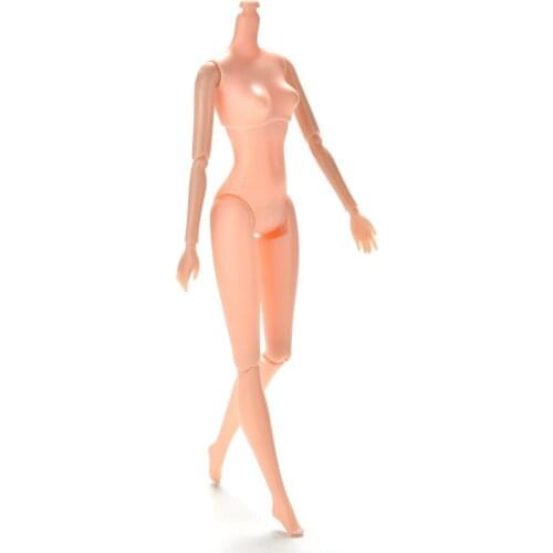 1Pcs Nude Naked Body Necessary For DIY Twelve Joints Doll Body Without Head For Children Gifts Toy