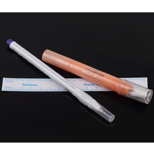 10pcs Magic Eraser Pen Marker Pen Ruler Kits Styling Positioning Pen Remove Clear Marker Pen for Tattoo Semi Permanent Makeup