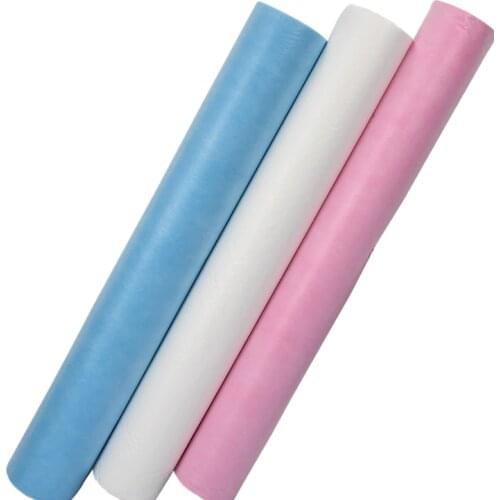 100PCS Disposable Sheet Roll Waterproof Oil Proof 30g Spa Massage Treatment ChiropracticTattoo Table Cover Headrest Tissue Paper