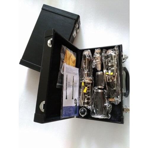 17 Key Bb Tune Professional Level Clarinet Playing Musical Instruments Clarinet with Leather Case And Accessories Free