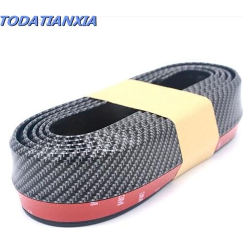 2018 hot Carbon Fibe Car Front Bumper Lip Kit FOR suzuki swift vitara sx4 s-cross mazda 3 2012 peugeot 2008 bmw e32 seat leon