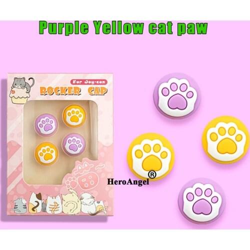 4pcs/8pcs Cute for Nintendo Swith Lite Analog Thumb Stick Grips for Nitendo Swith Joy Con JoyCon Controller Joystick Cap Cover