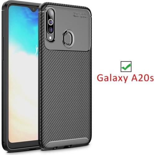 Case for samsung a20s bumper cover on galaxy a 20s 20 a20 s samsunga20s protective phone coque bag silicone matte soft tpu shell