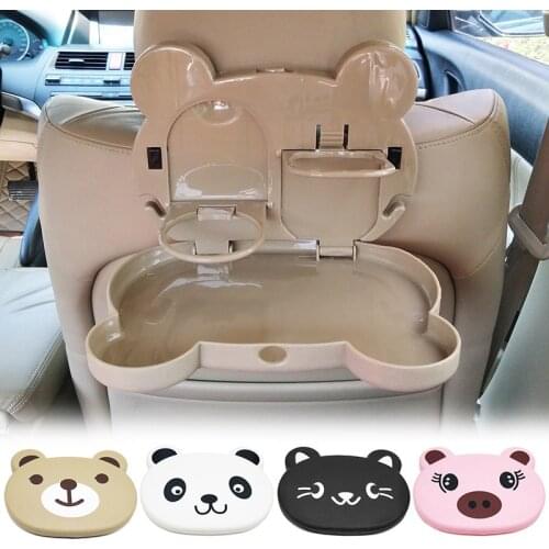Cartoon bear baby plate for car assisted feeding food tableware eating tableware childrens drop-resistant tableware