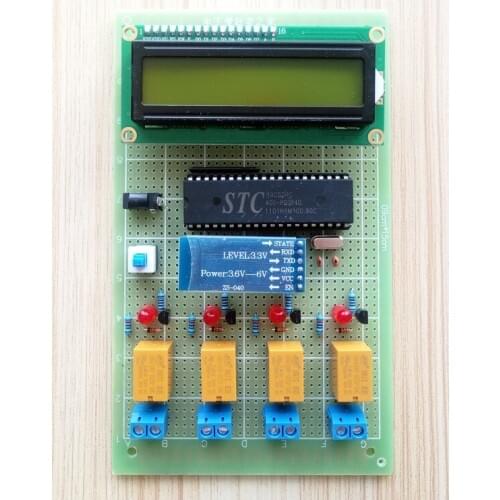 DIY Design of Bluetooth Remote Control Switch Based on 51 Single Chip Microcomputer