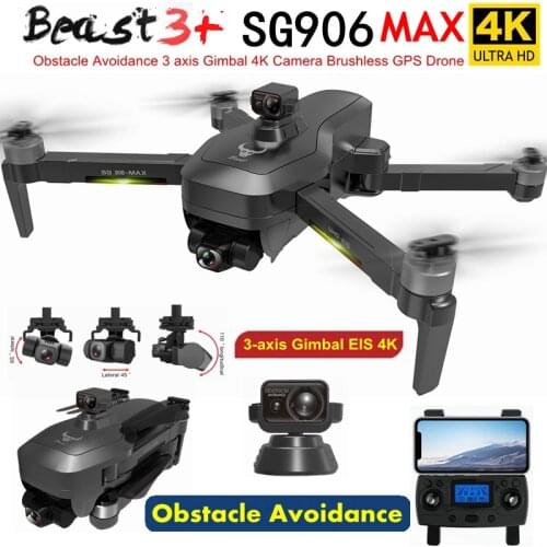 SG906 Max/SG906 pro2/ SG906 PRO Drone With 5G 4K EVO UHD Mechanical Gimbal Camera Wifi GPS Drones Distance 1.2km Flight 26 Mins