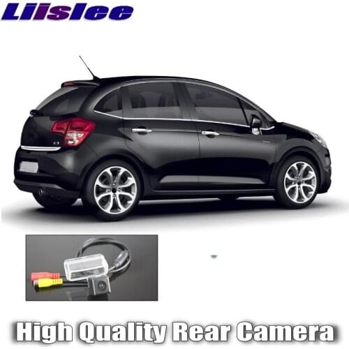 LiisLee Car Reversing image Camera For Citroen C3 Picasso Ultra 2002~2020 Night Vision HD WaterProof Rear View back Up Camera