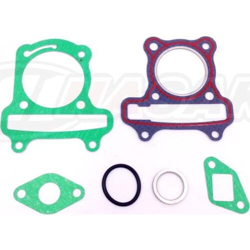 NEW New Qianjiang motorcycle cylinder gasket GY6 60 upper and lower gasket FOR KYMCO GY6 60 ATV gasket