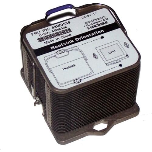 44W4308 System x3850 M2 x 3950 M2 Processor Heatsink 43W9559 44W4308 X3850 M2 X3950 m2 Server CPU Processor Heatsink Aluminium