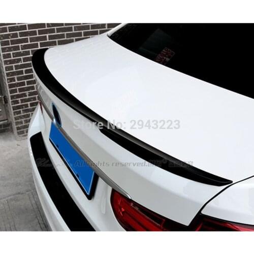 SHCHCG ABS Plastic Unpainted Color Rear Wing Roof Spoiler For BMW F30 F35 3 Series M3 320i 323i 325i 328i 2013 2014 2015 2016