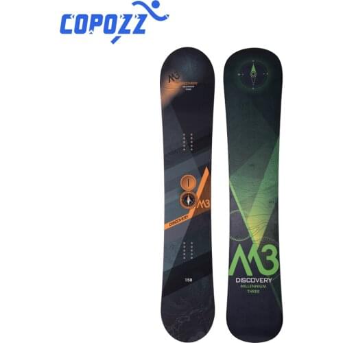 COPOZZ Premium Design Directional Twin Flite Snowboard 145-163 cm withExtruded Base for Skiing Beginner Advanced