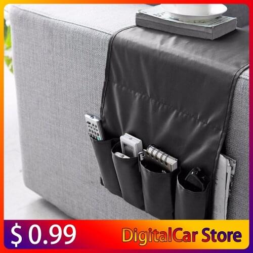 Sofa Couch Storage Bag Chair Armrest Caddy Pocket Organizer Storage Multipockets for Books Phones Remote Controller Bag