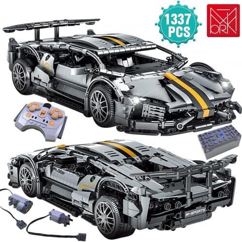 Famous Super Speed Car Building Blocks Sport Racing Vehicle Model Bricks Toys Birthday Gift For Boyfriend