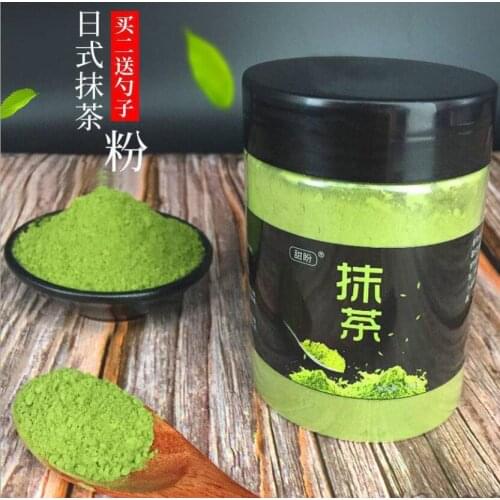 Matcha powder 100g cans Baked cakes Cookies original light Green Tea powder Pure Japanese edible brewed milk tea shop