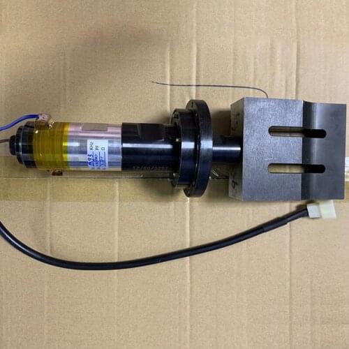 20KHz 2000W High Power Ultrasonic Welding Transducer/Converter/Sensor For Mask Sealing Machine 150x20mm Horn custom made