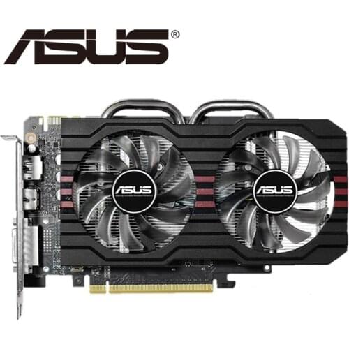 ASUS Graphics Card GTX 760 2GB 256Bit GDDR5 Video Cards for nVIDIA VGA Cards Geforce GTX760 Used stronger than GTX 750 TI 650