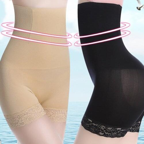Women Body Shaper Panties High Waist Control Pants Seamless Tummy Belly Waist Slimming Shapewear Girdle Underwear Waist Trainer