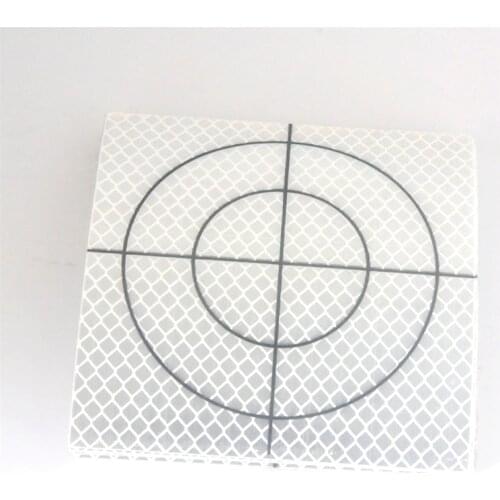 10cm White Reflector Sheet For Total Station Survey White sheet Reflective Tape Sticker 100 * 100 mm