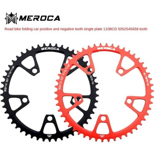 Five-jaw road bike positive and negative gear single disc Large tooth folding bike road bike positive and negative gear disc
