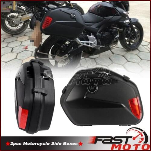 Quick Release Adjustable Mount Bracket Side Pannier Boxes Tail Cargo Trunk Scooter Luggage Side Cases V35 for Suzuki Yamaha BMW