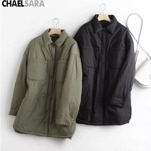 Женские зимние парки CHAELSARA China At AliExpress