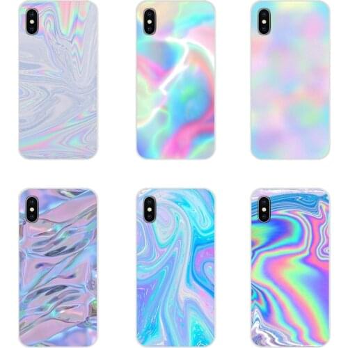 Accessories Phone Cases Covers For Samsung Galaxy S2 S3 S4 S5 Mini S6 S7 Edge S8 S9 S10E Lite Plus Colorful rainbow