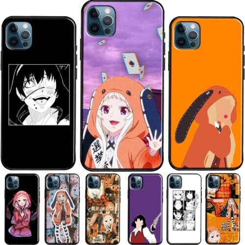 Runa Yomozuki Kakegurui Case For iPhone 12 mini 11 Pro Max XR X XS Max 6S 7 8 Plus SE 2020 Coque Funda Cover